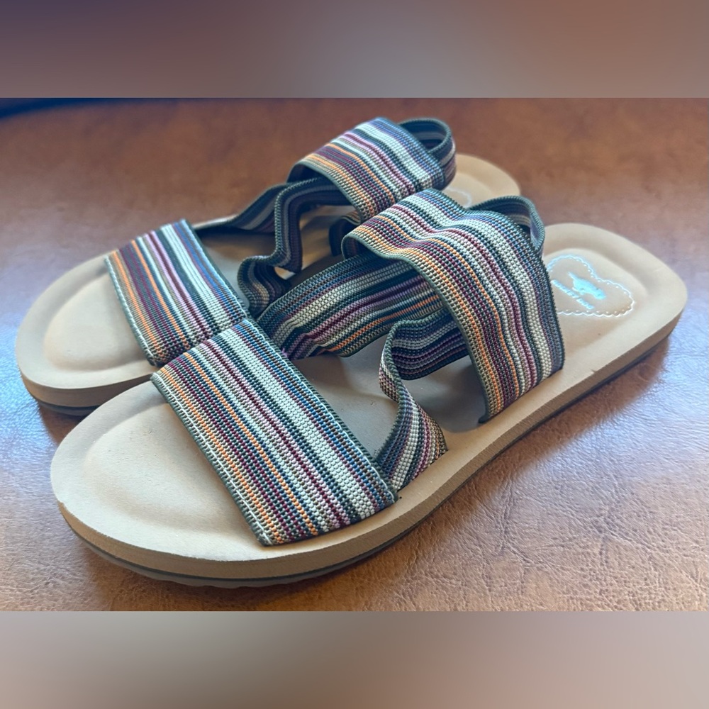 Rocket Dog Ellen Strappy Slingback Sandals Multicolor Size 6 - Picture 4 of 8